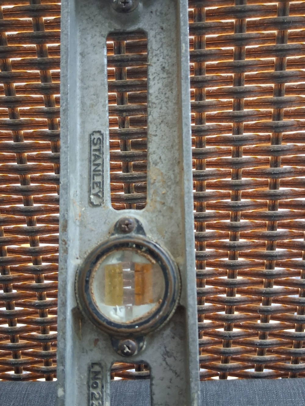 Vintage Stanley No. 233-24 Aluminum 24" Spirit Level - Picture 2 of 13